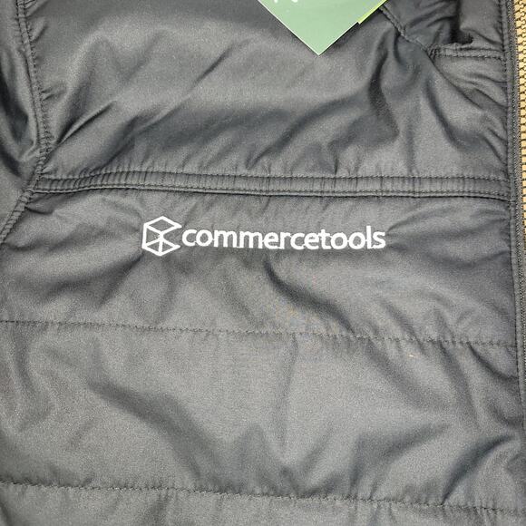 LL Bean Jacket Mens Sz XXL Black Quilted Gorpcore Puffer Winter Cold Snow Ski - Picture 13 of 16